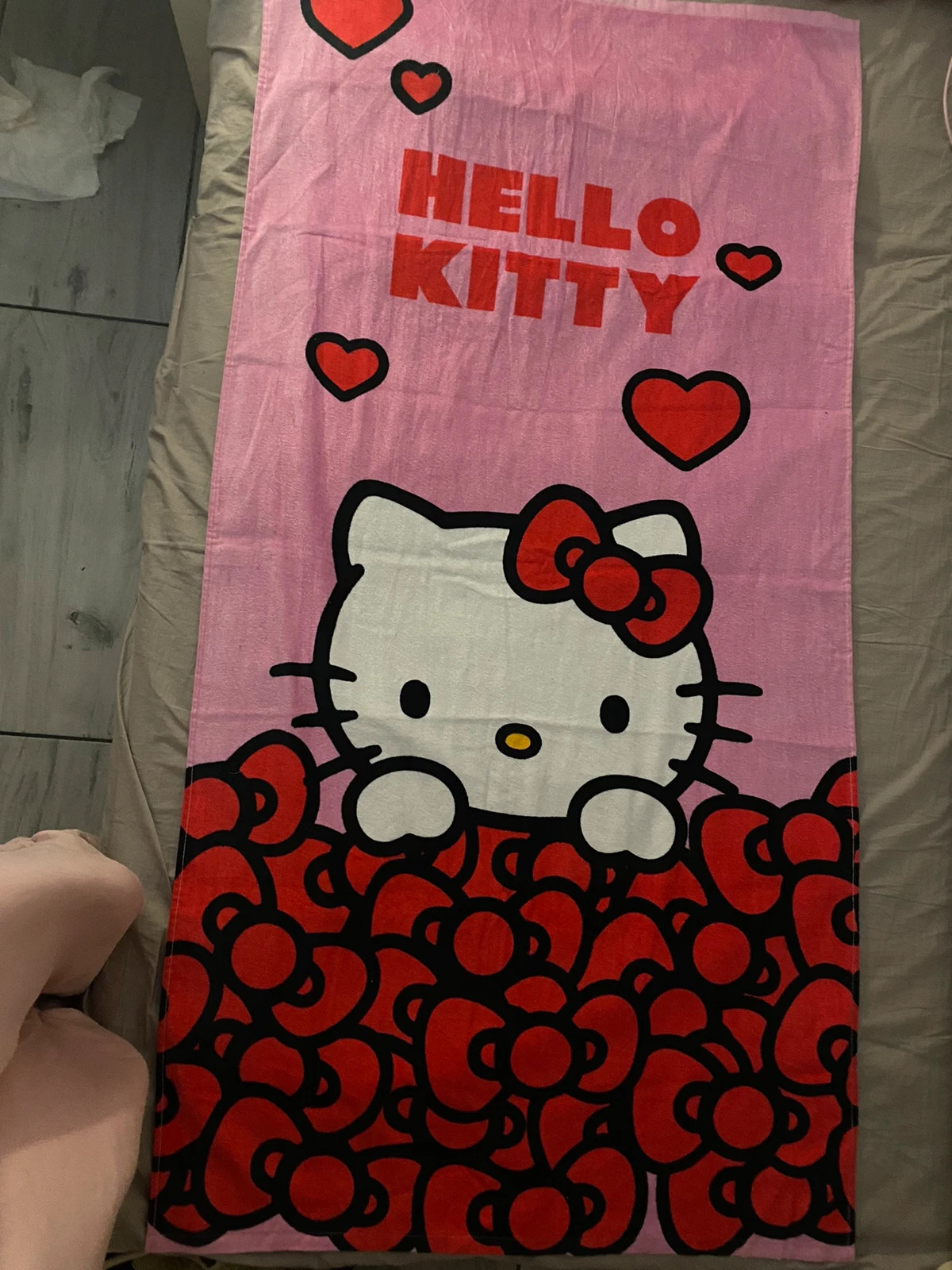 ręcznik plażowy hello kitty