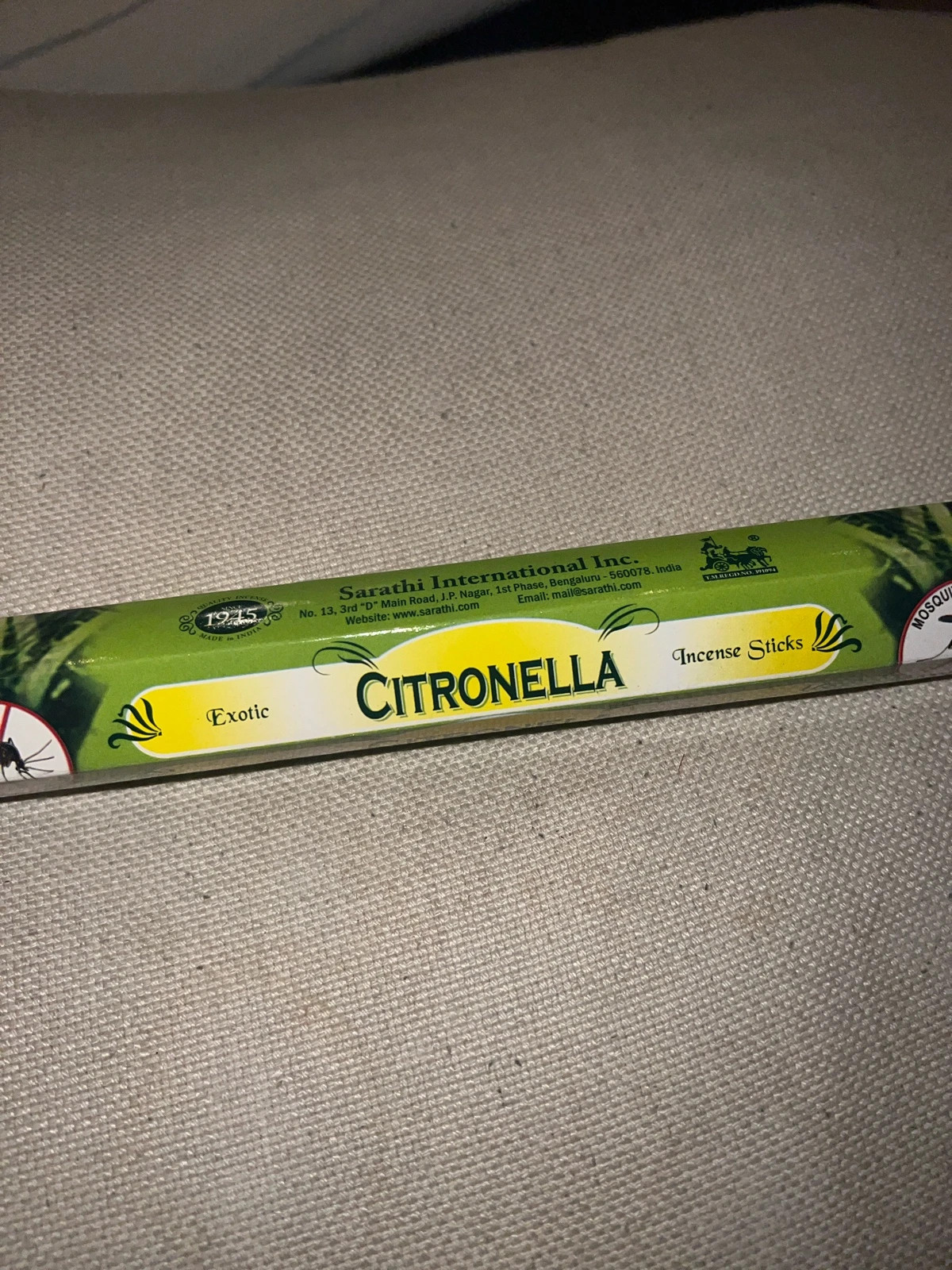 Citronella incense