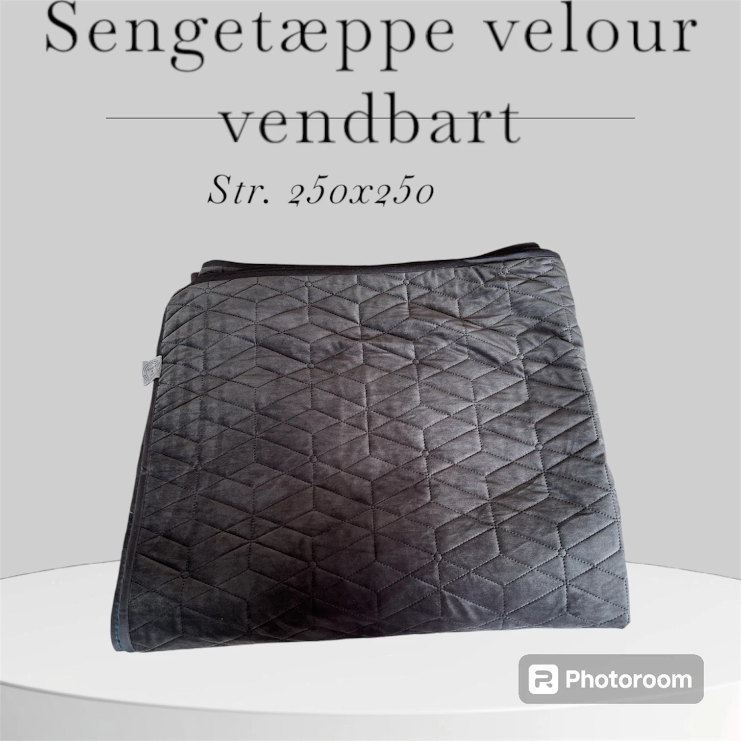 Sengetæppe velour