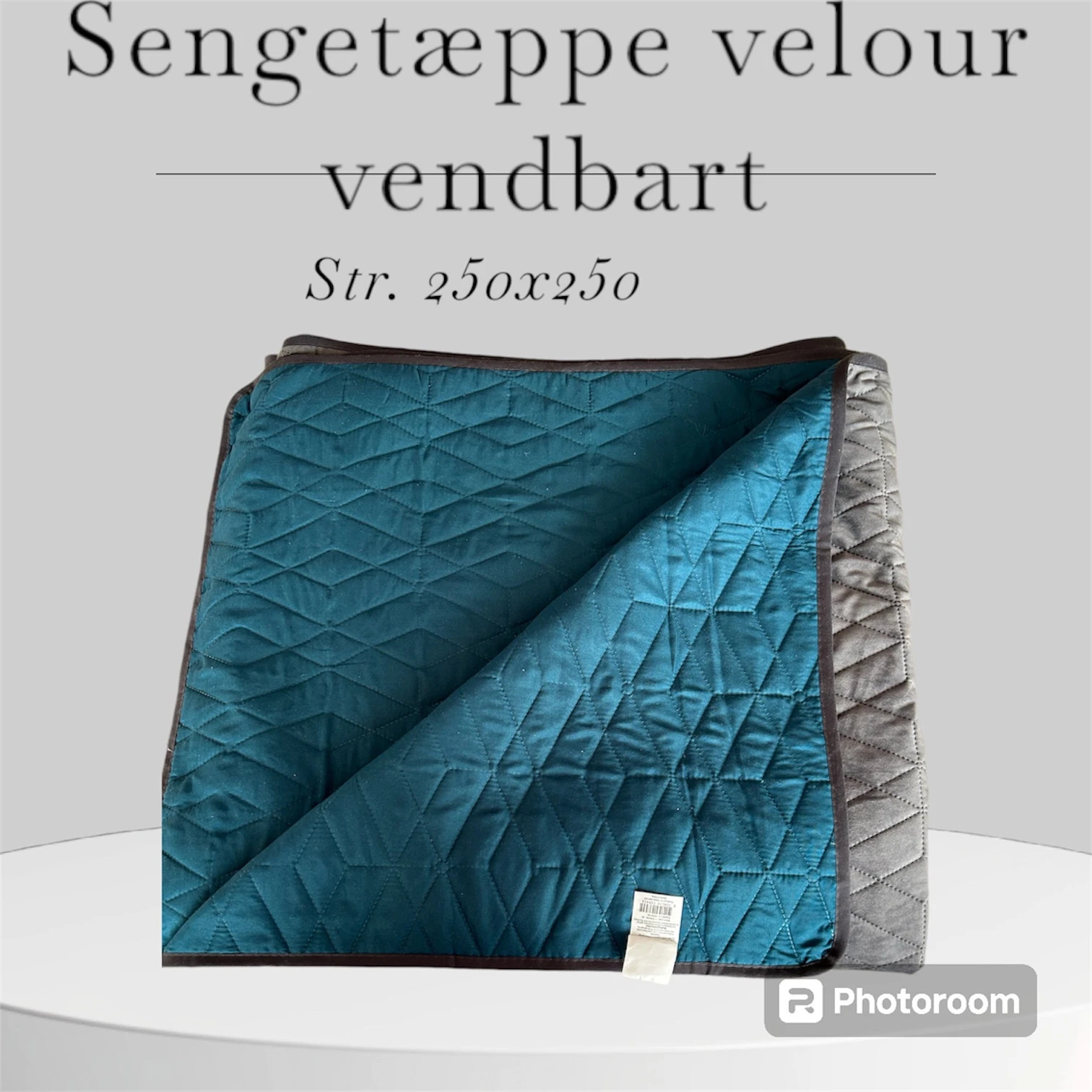 Sengetæppe velour