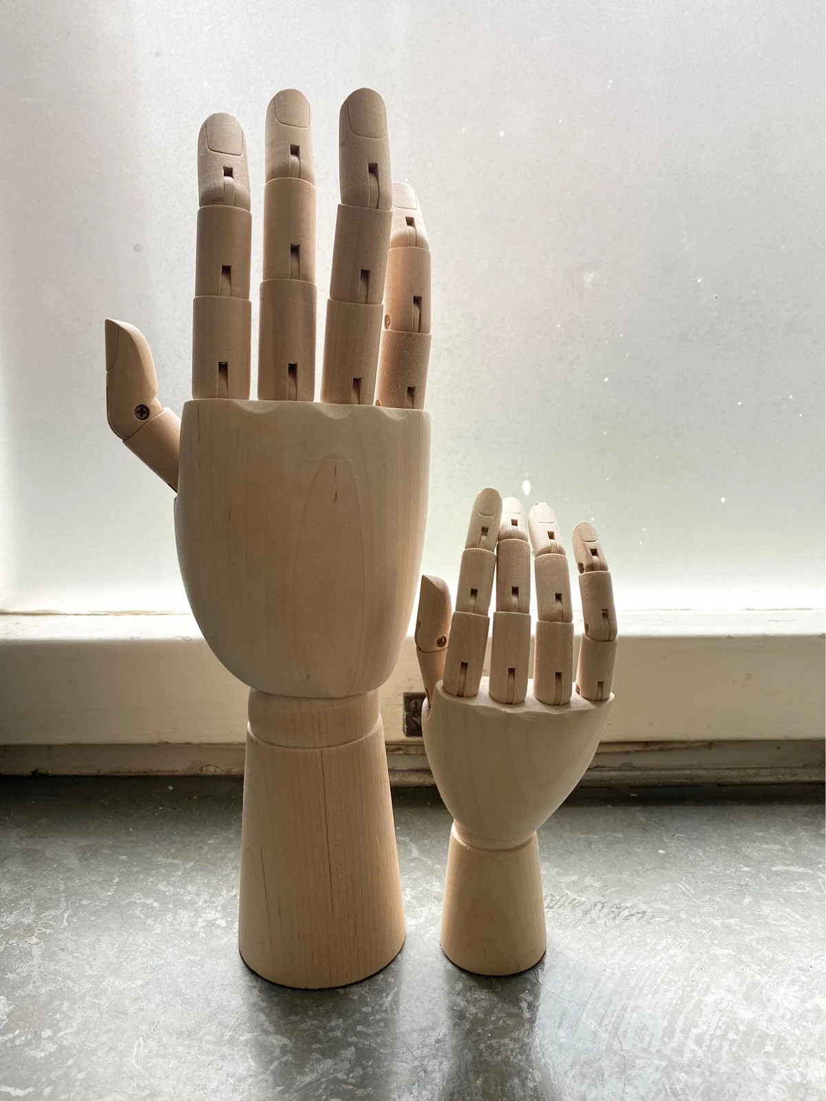 HAY wooden hand 135 cm + 18 cm