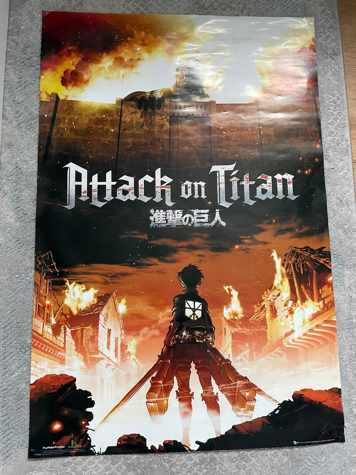 plakat attack on titan