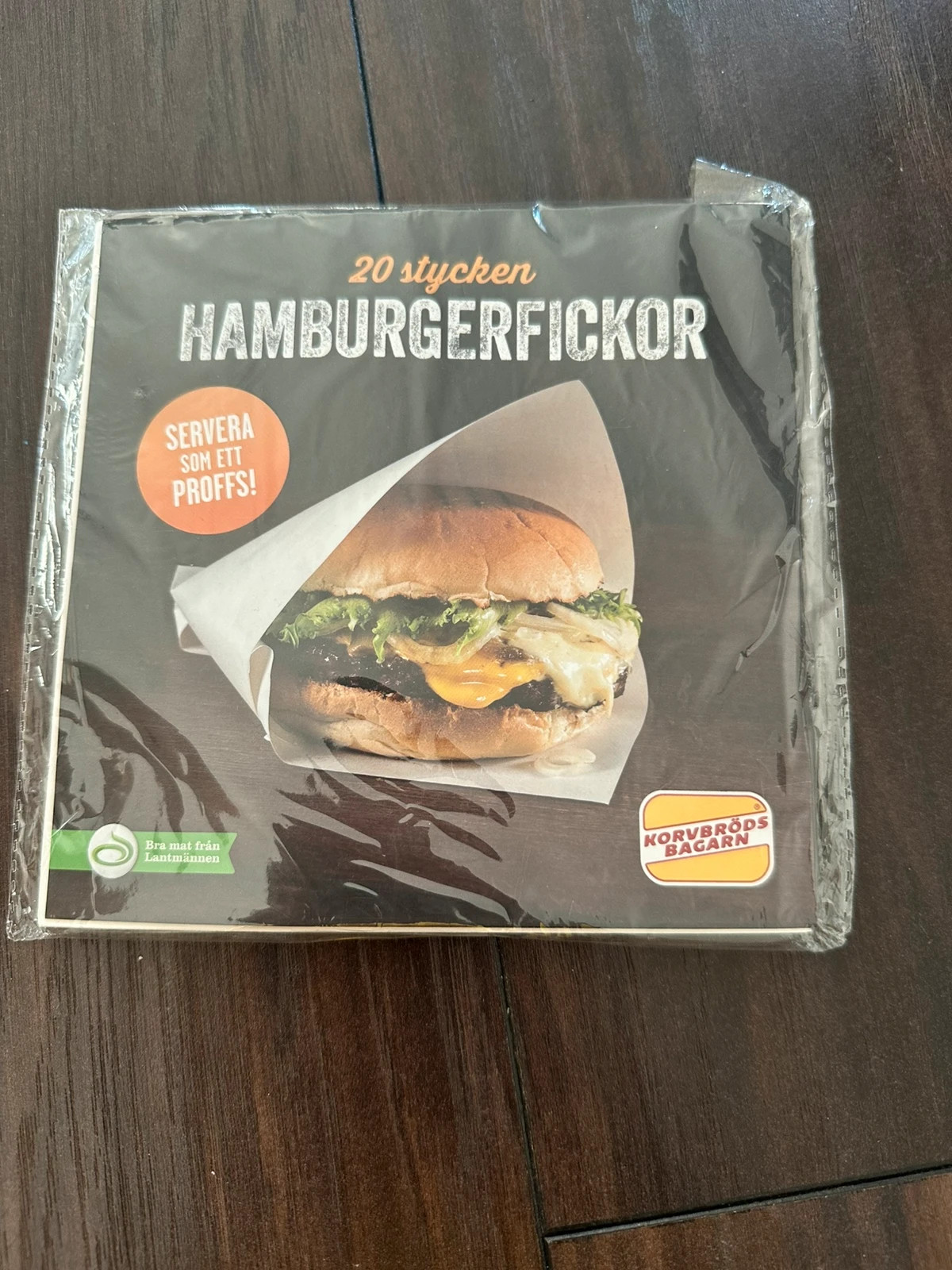 Nya hamburgerfickor reklam hamburgare kalas