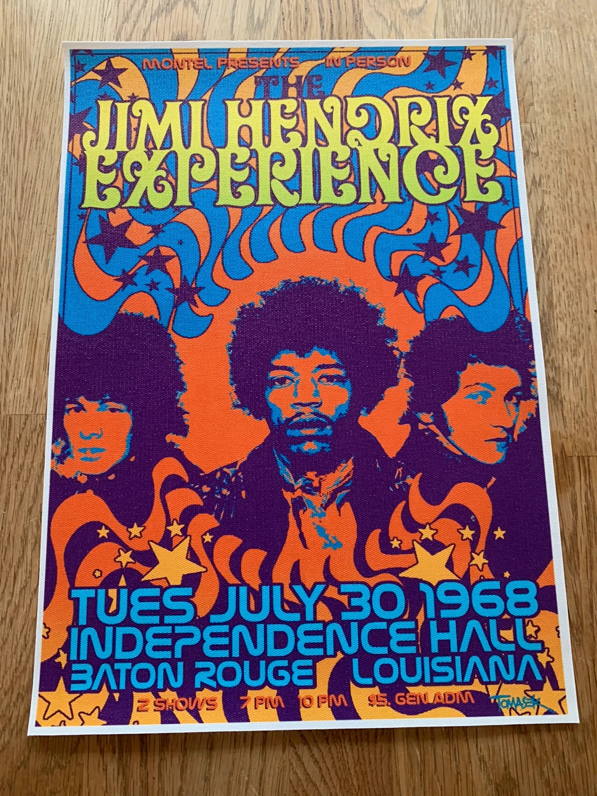 Jimi Hendrix Canvasduk