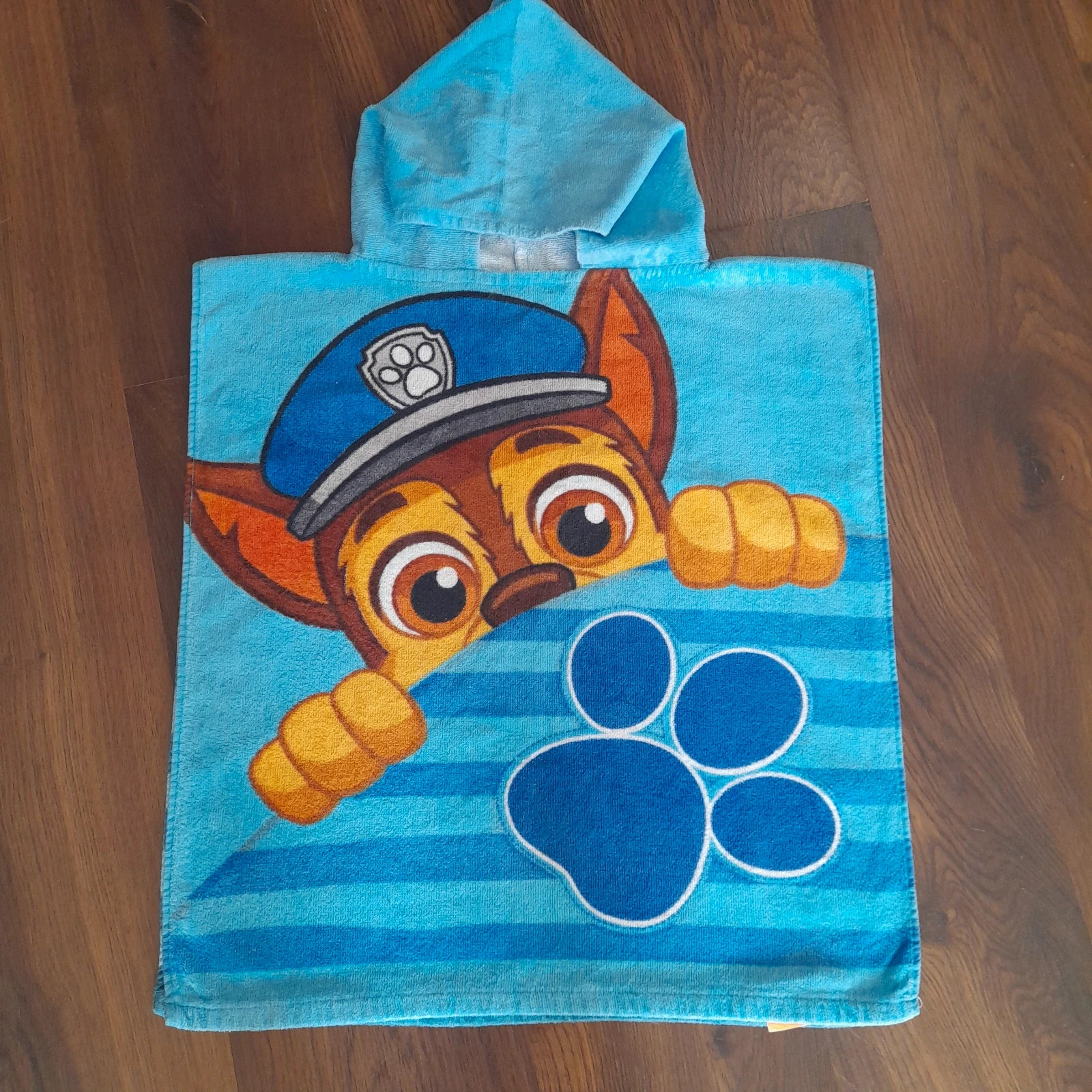 Ręcznik kąpielowy z kapturem Paw patrol Psi Patrol Marshall i Chase