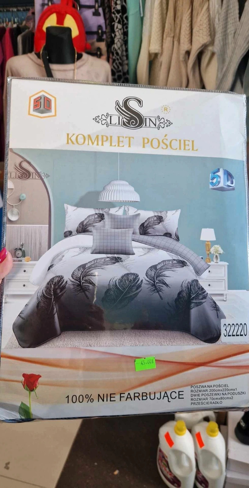 Komplet pościeli 220x200