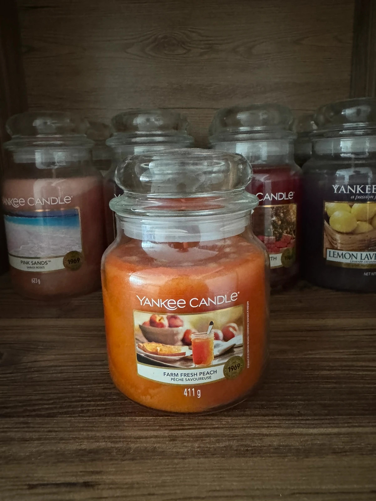 Yankee Candle farm fresh peach 411g