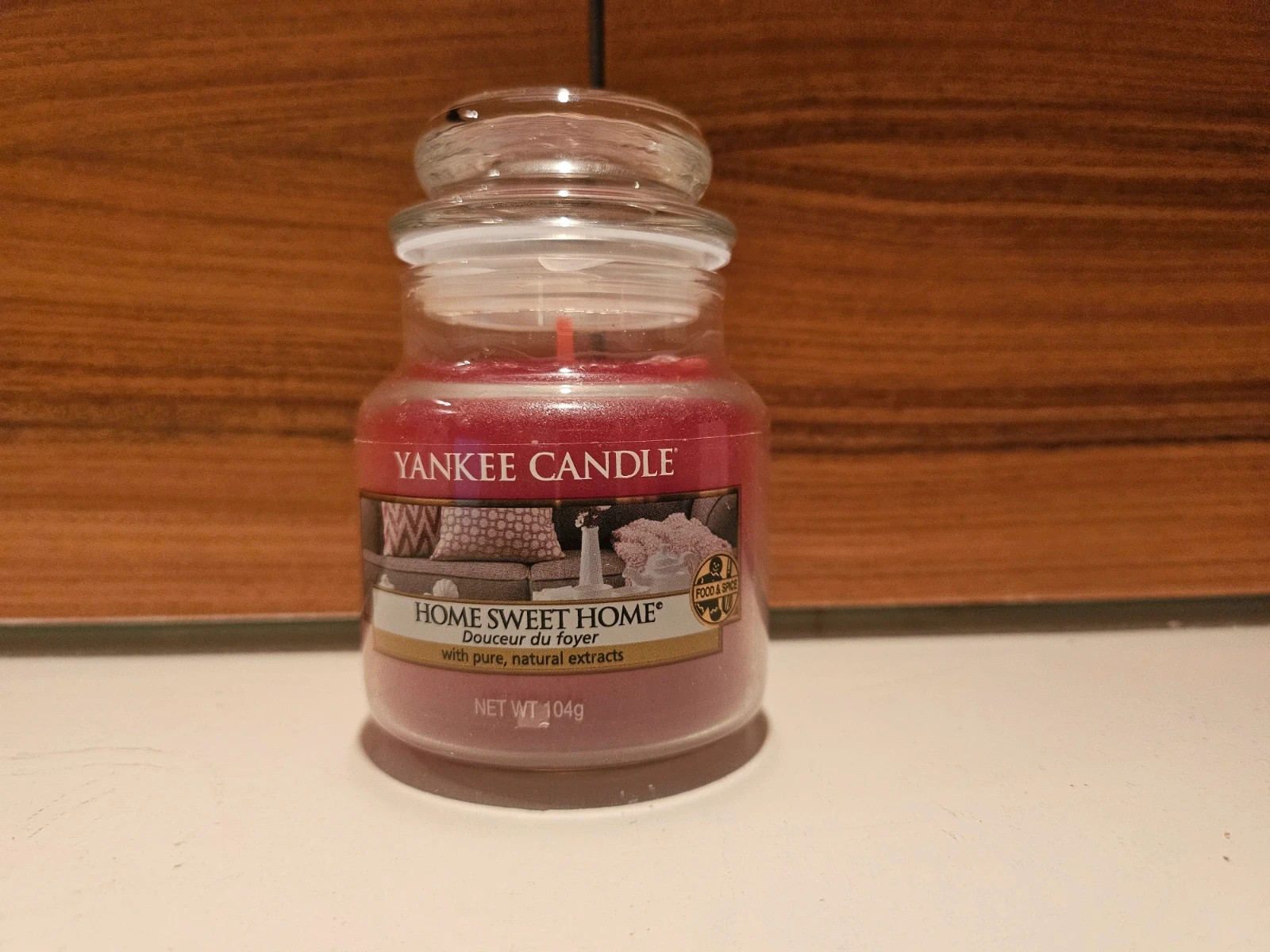 Yankee Candle Large Jar Home Sweet Home Cynamon Świeżo Zaparzona Herbata Przyprawy Świeca Zapachowa