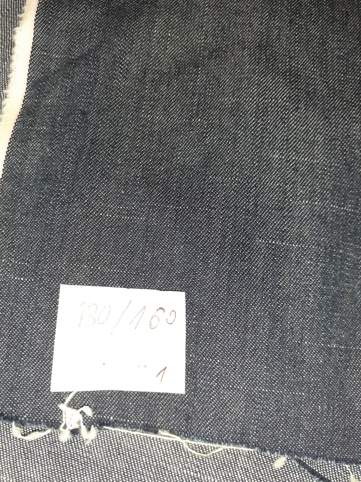 160 cm/ 130 cm Jeans tkanina materiał kupon