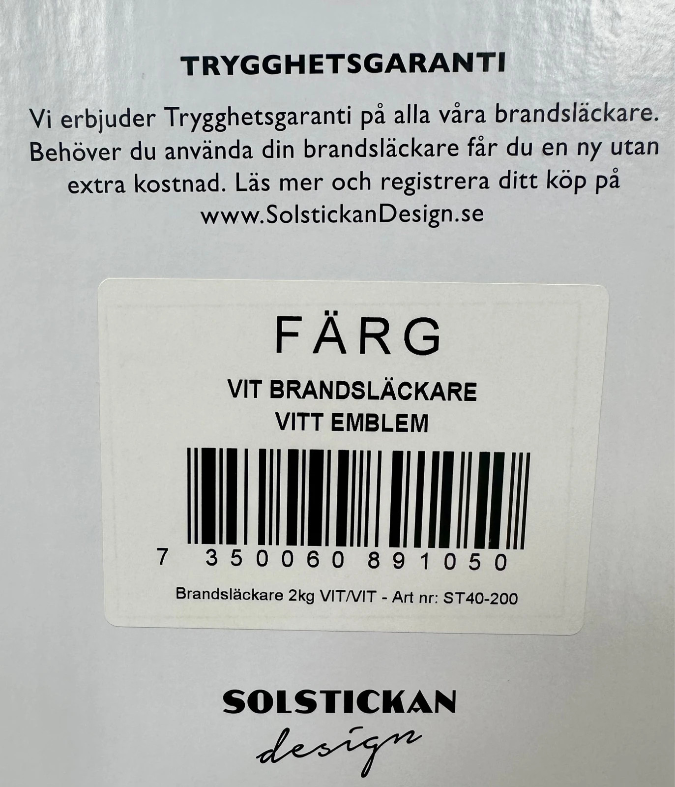 Solstickan Brandsläckare