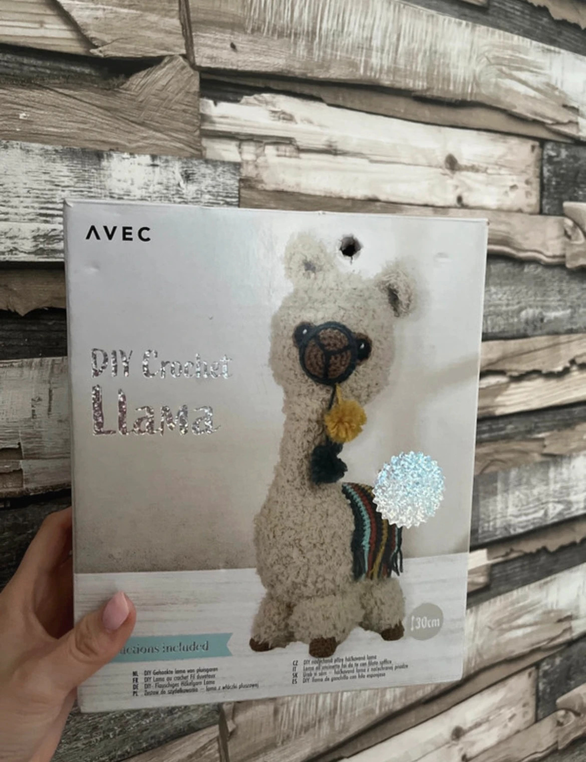 DIY crochet Llama zestaw do szydełkowania nowy