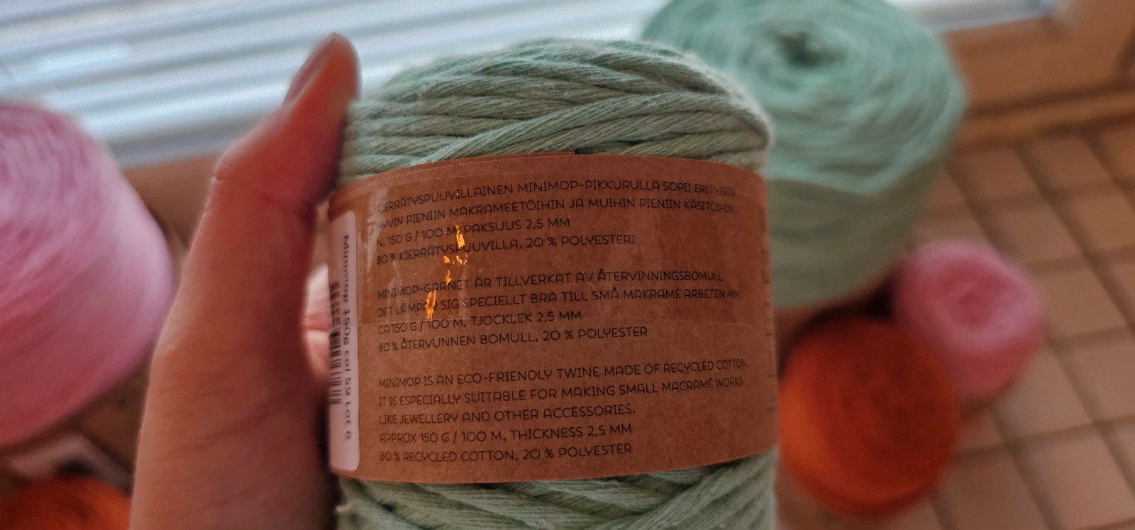 Lankava minimop t shirt yarn