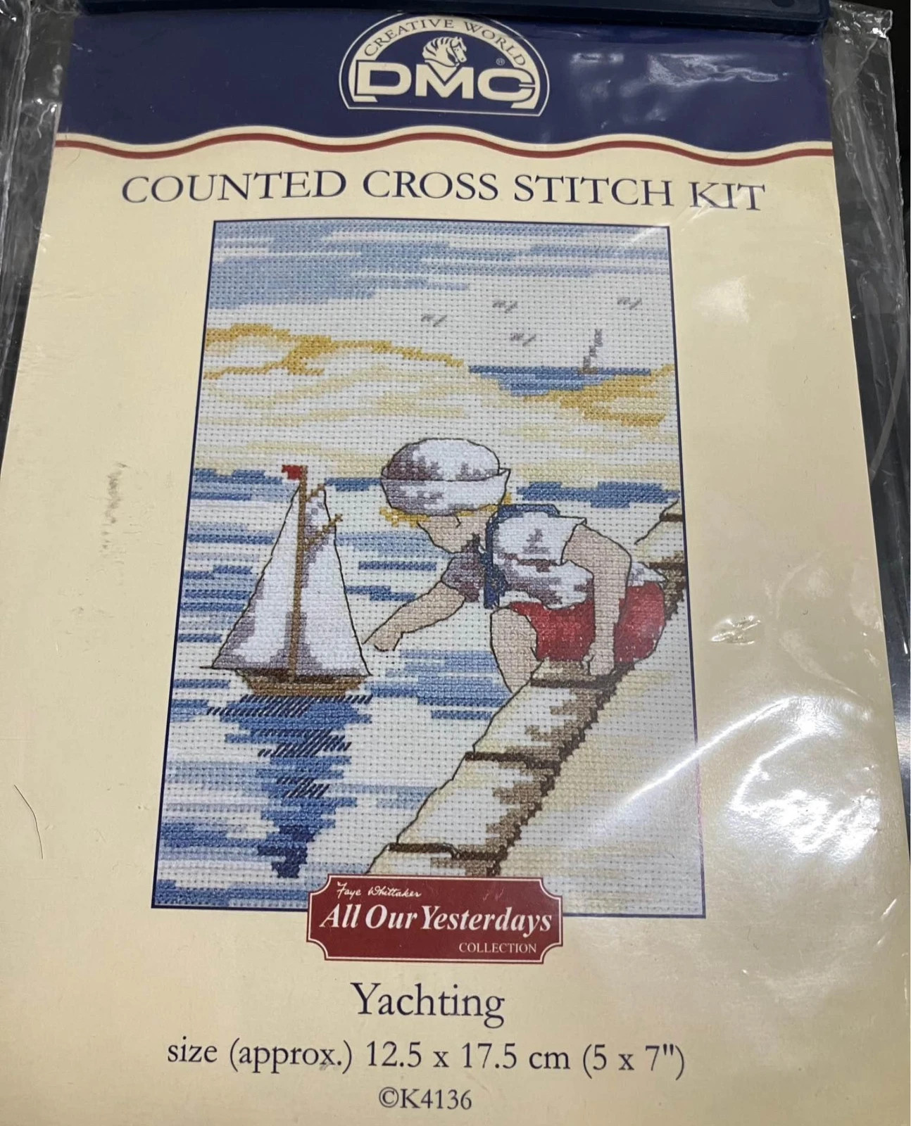 Counted cross stitch kit DMC