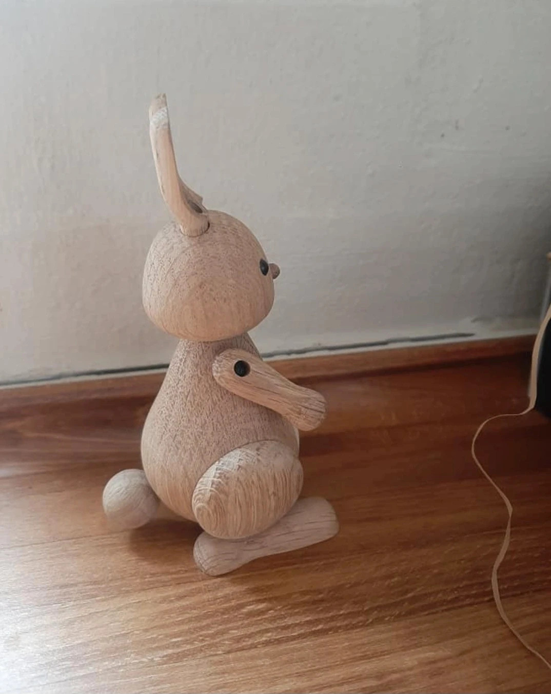 Træ figur Novoform bunny