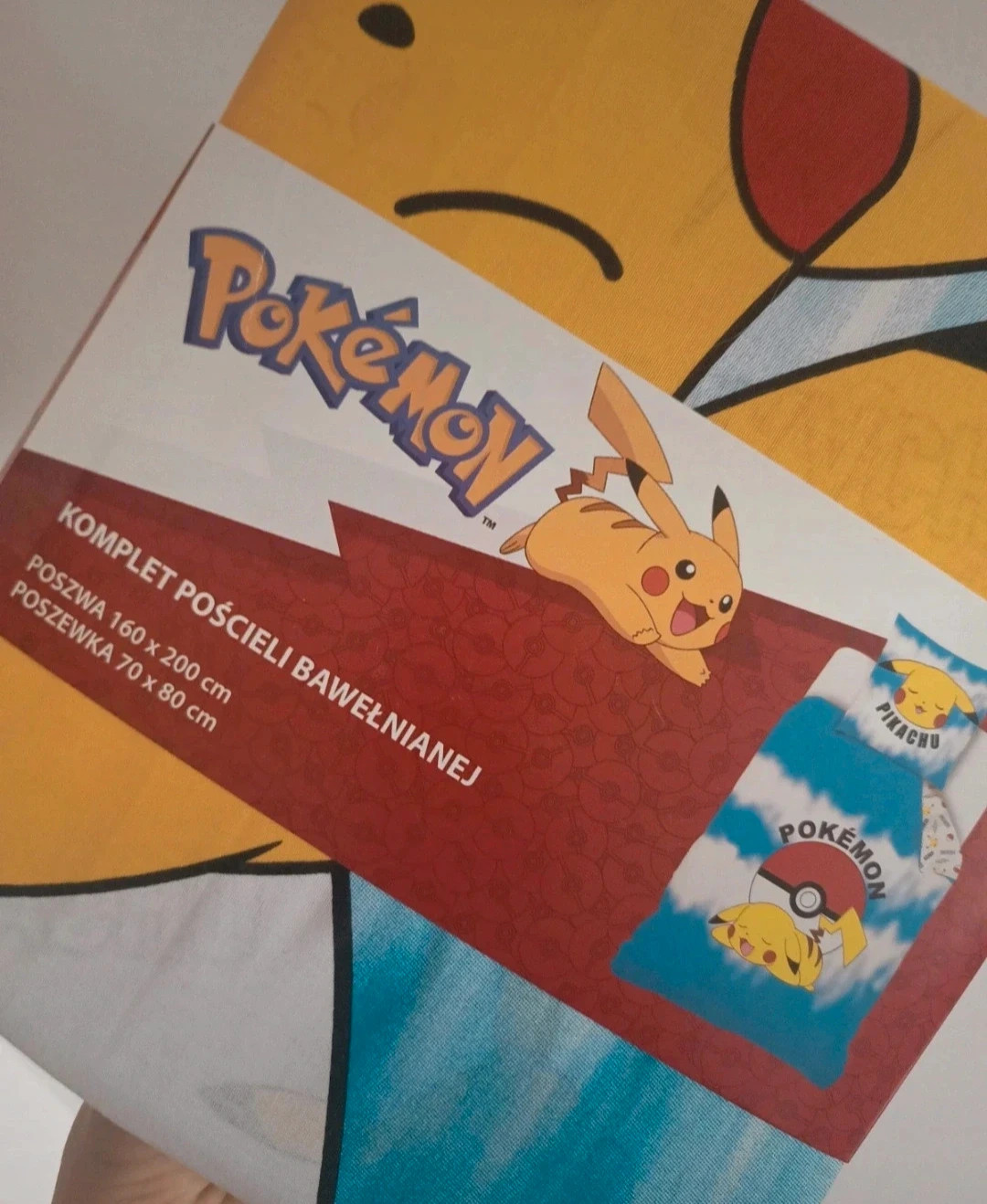 Pokemon komplet pościeli bawełnianej pościel bawełniana 160x200

Nowa z metką