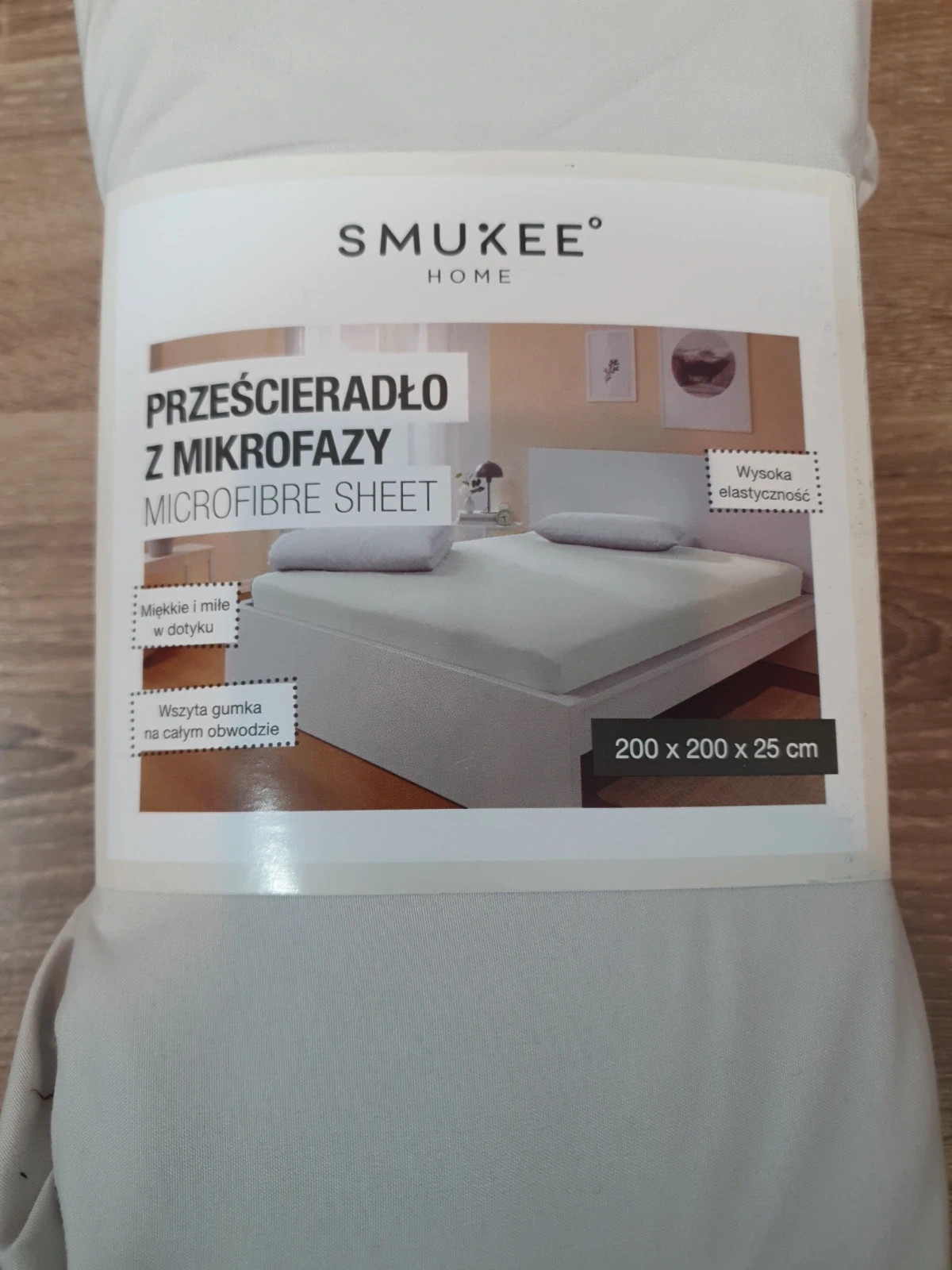 Prześcieradło z Mikrofazy 200x200x25 z gumą