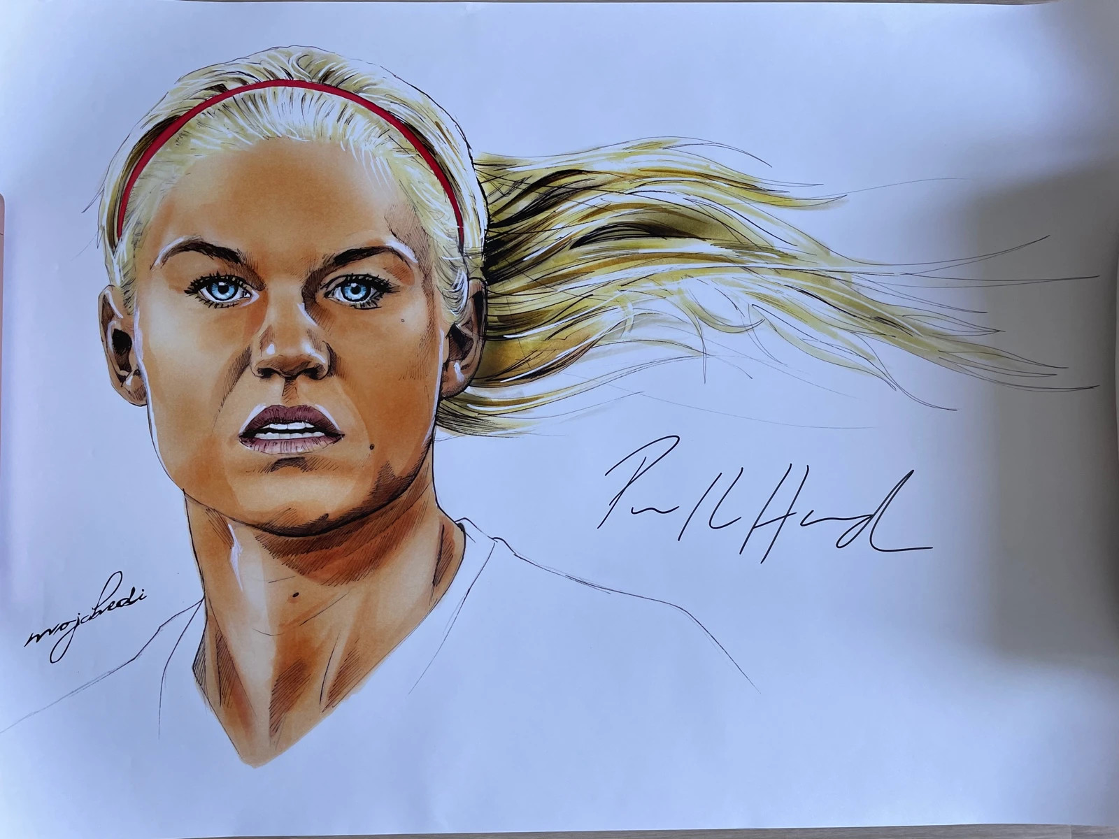 Pernille Harder plakat