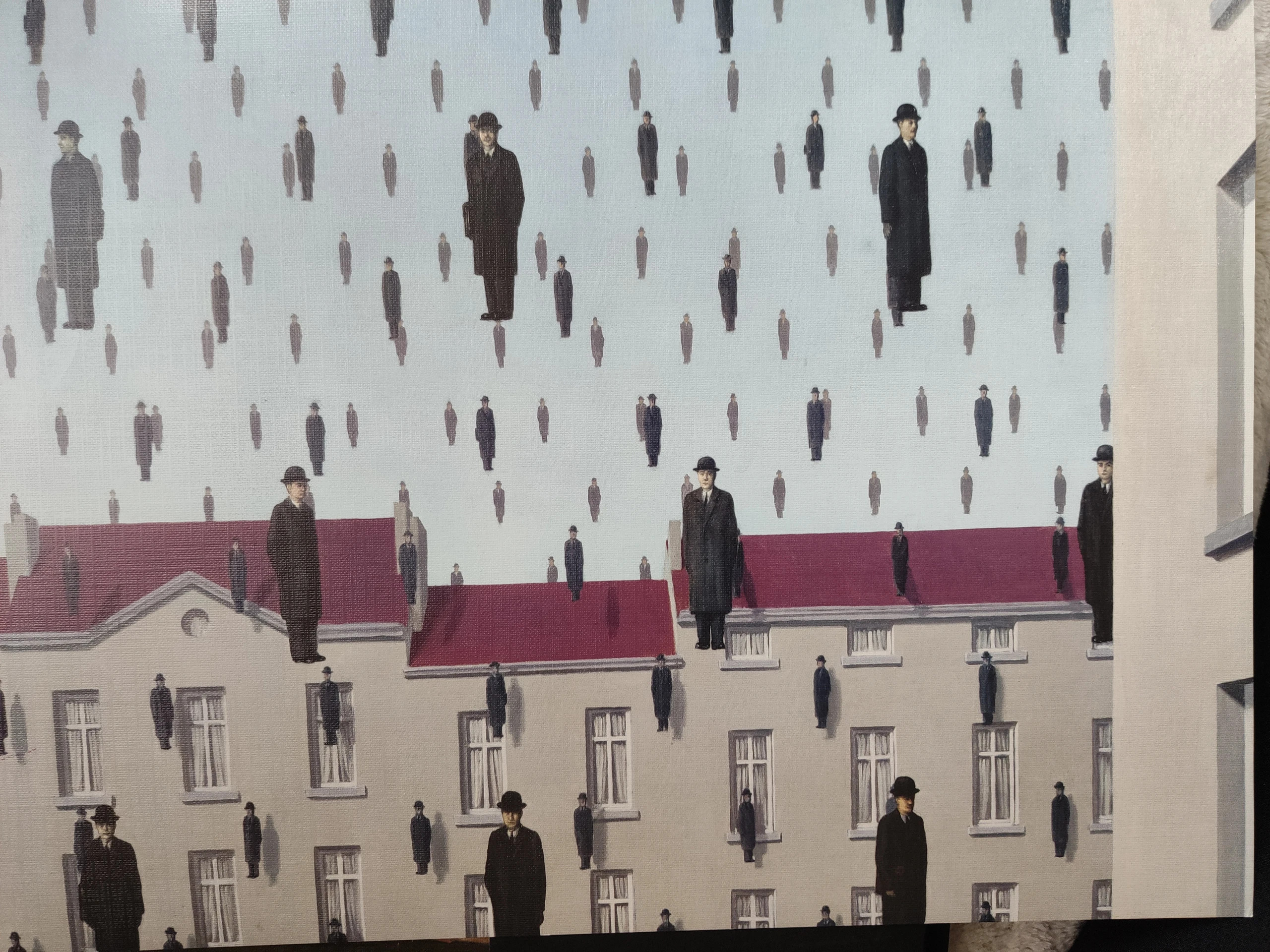 Reprodukcja „Golkonda” Magritte Rene