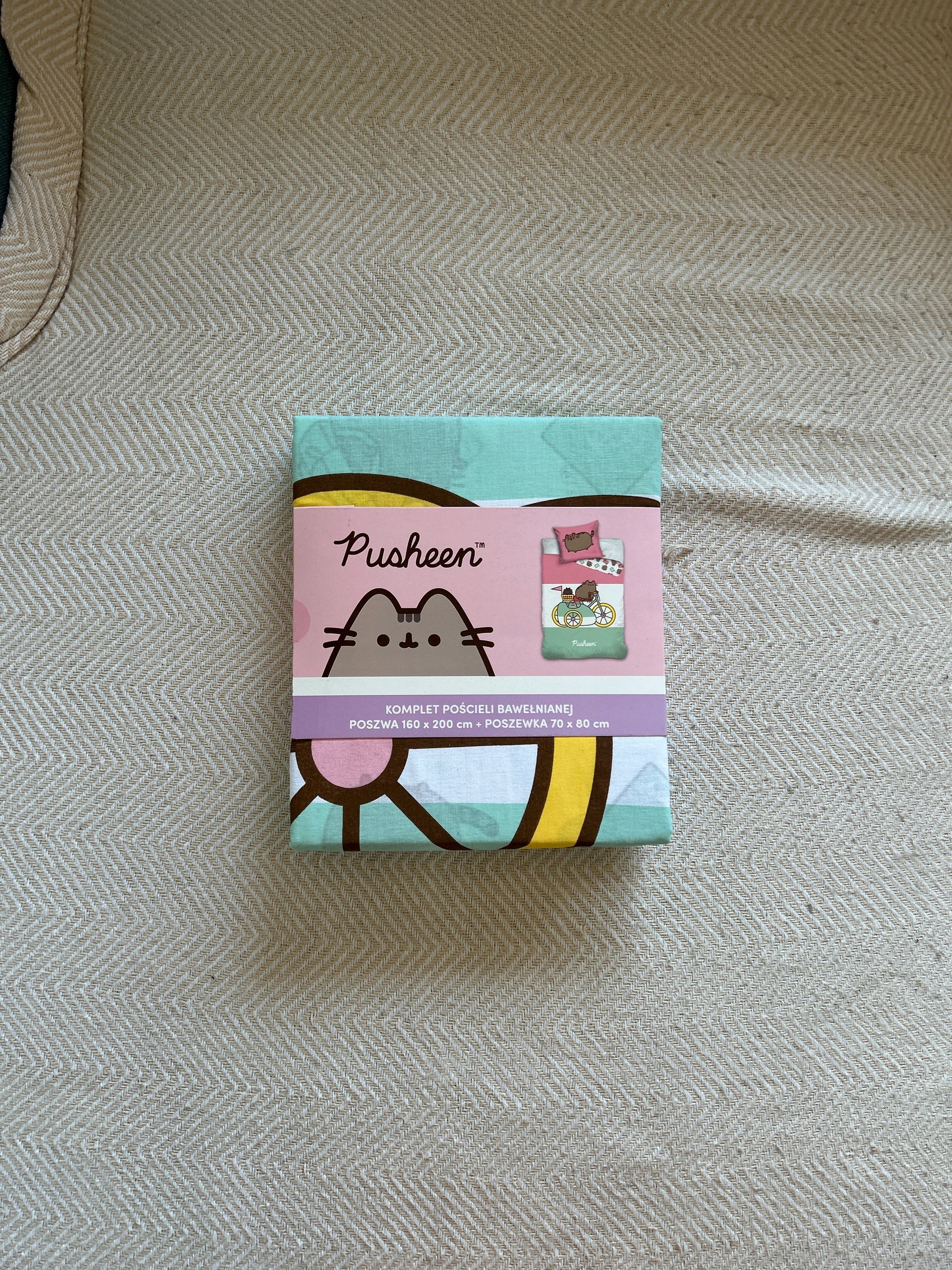 Pościel Pusheen 160x200 rower