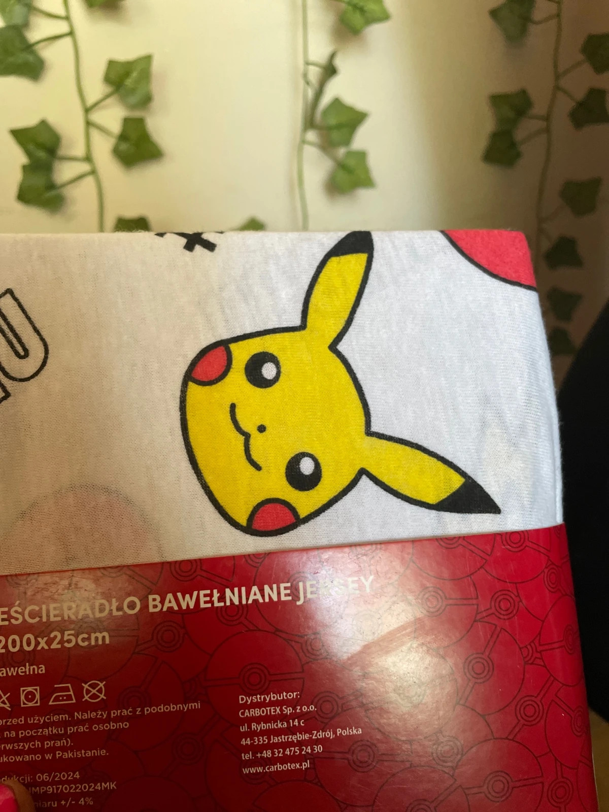 Prześcieradło pikachu pokemon