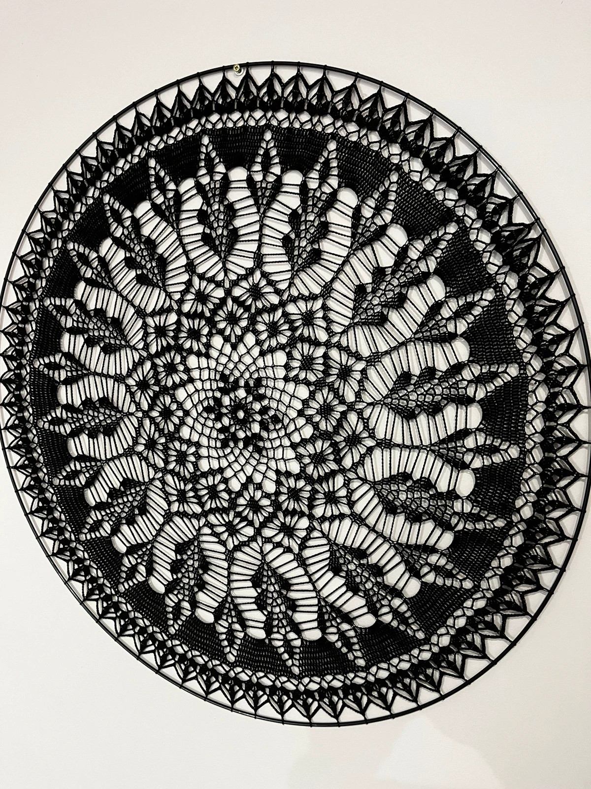 Mandala na szydełku 75cm