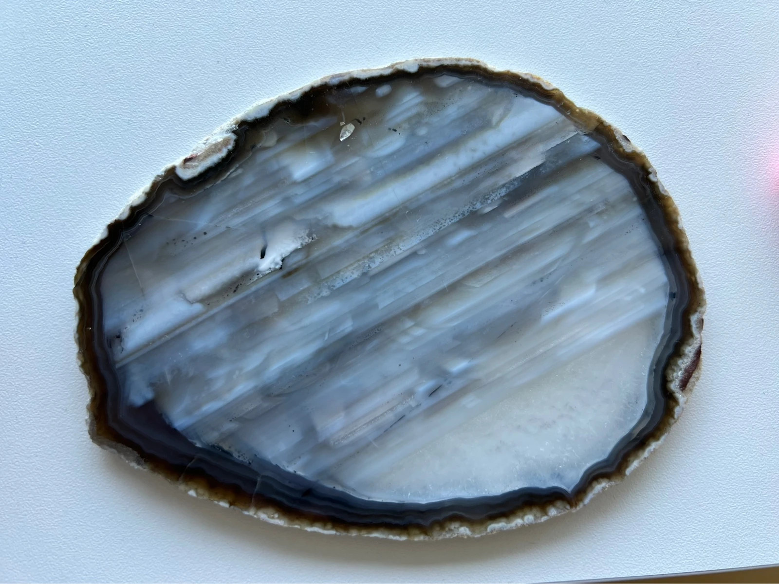 Medium Agate Crystal Slice