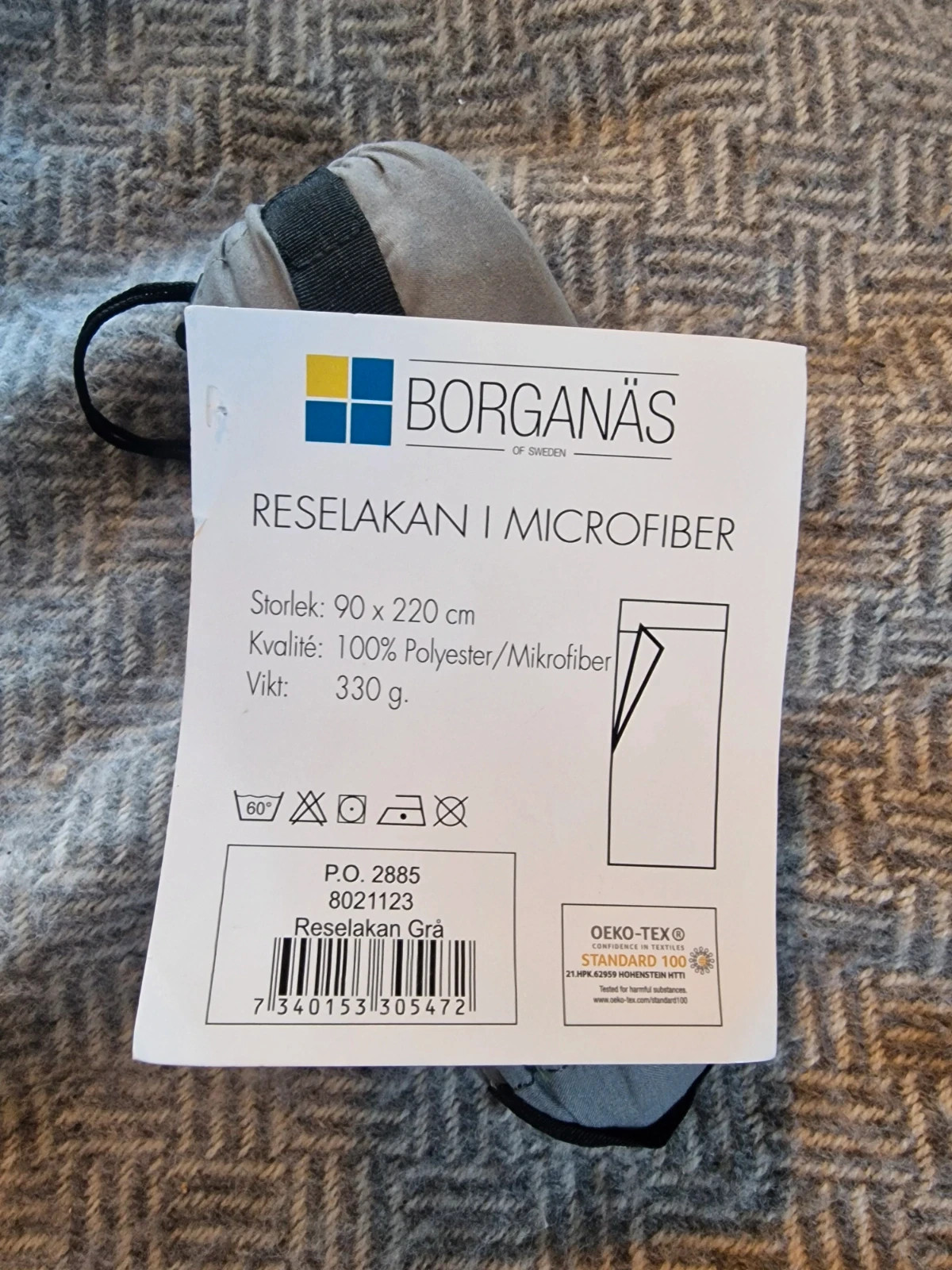 Reselakan i microfiber 220×90 cm