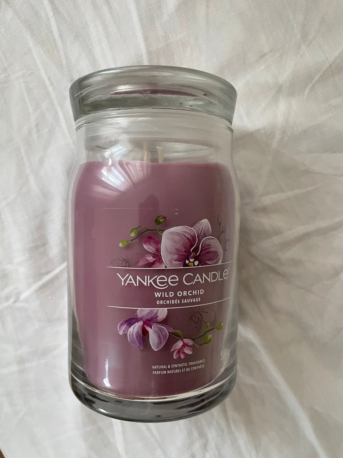 Świeca duża Wild Orchid Yankee Candle