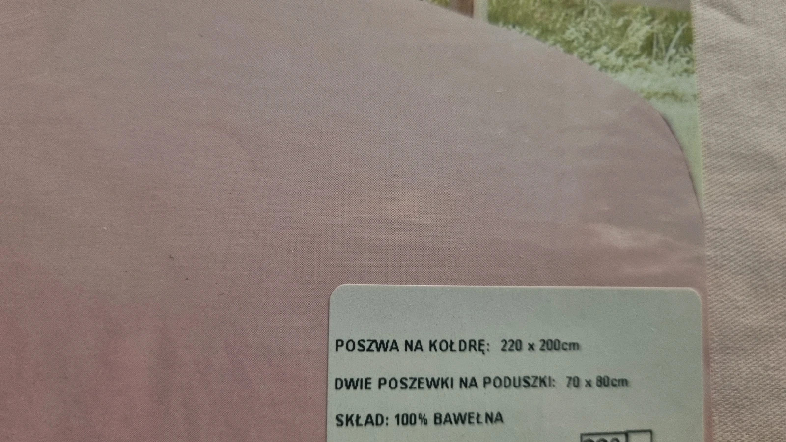 Pościel dwustronna fioletowo różowa bawełna 200x220