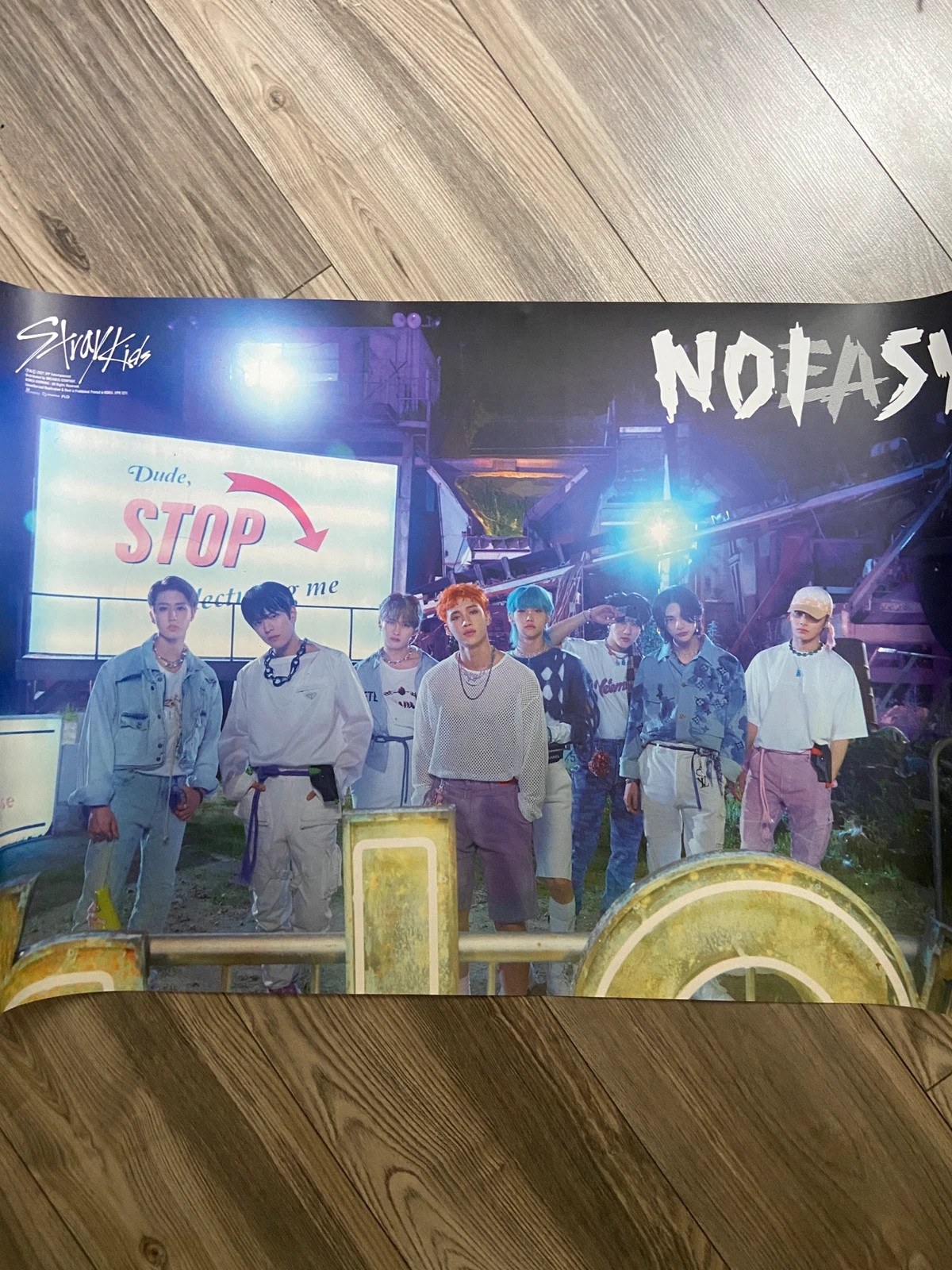 stray kids noeasy poster