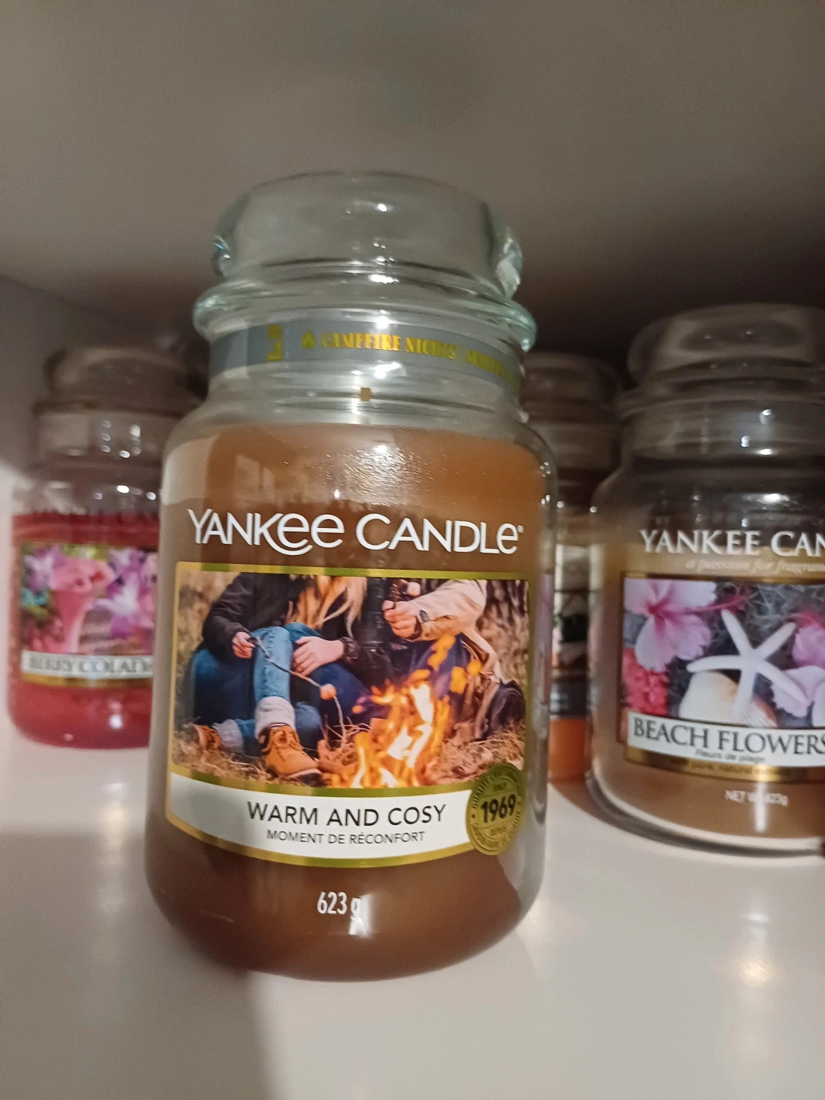 Warm and cosy yankee candle unikat świeca