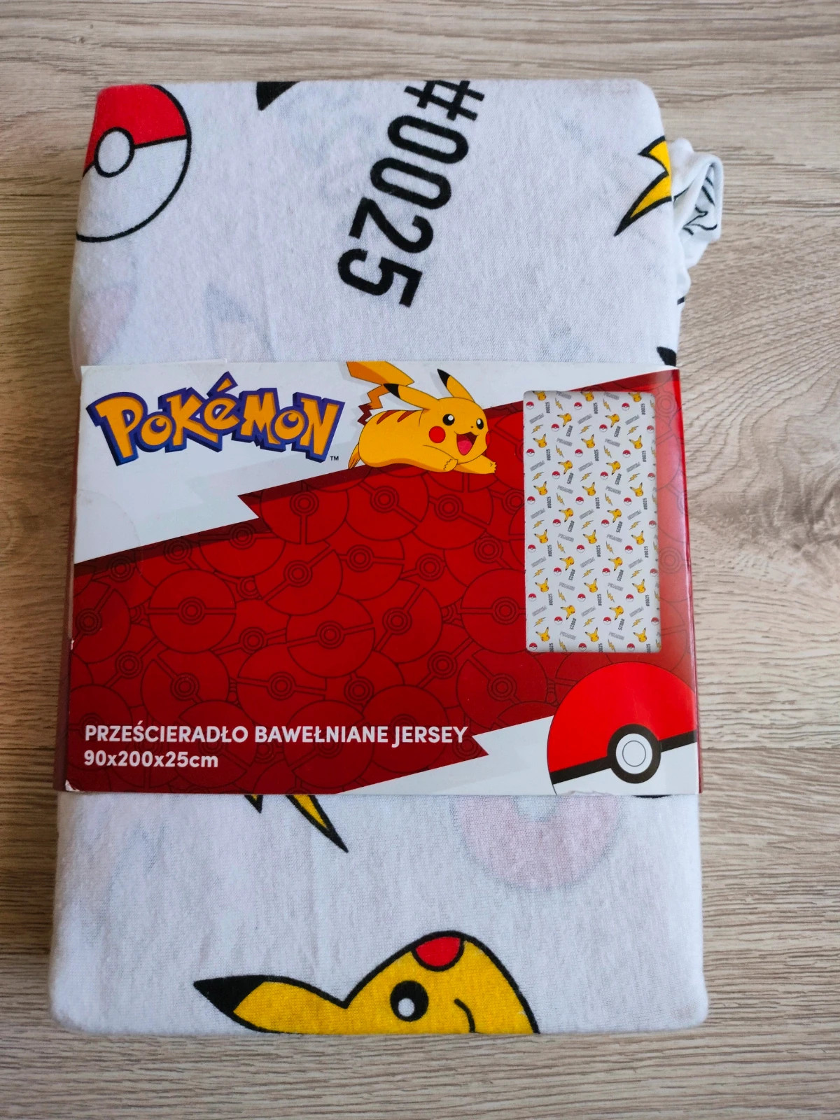 Prześcieradło pokemon 90x200