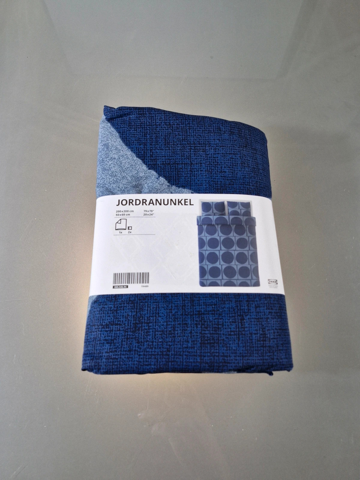 Komplet Pościeli IKEA Jordranunkel 200x200 + 2x50x60