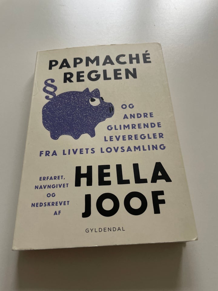 Papmaché reglen Hella Joof