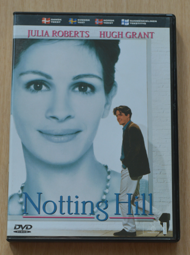 Notting Hill, DVD, romantik