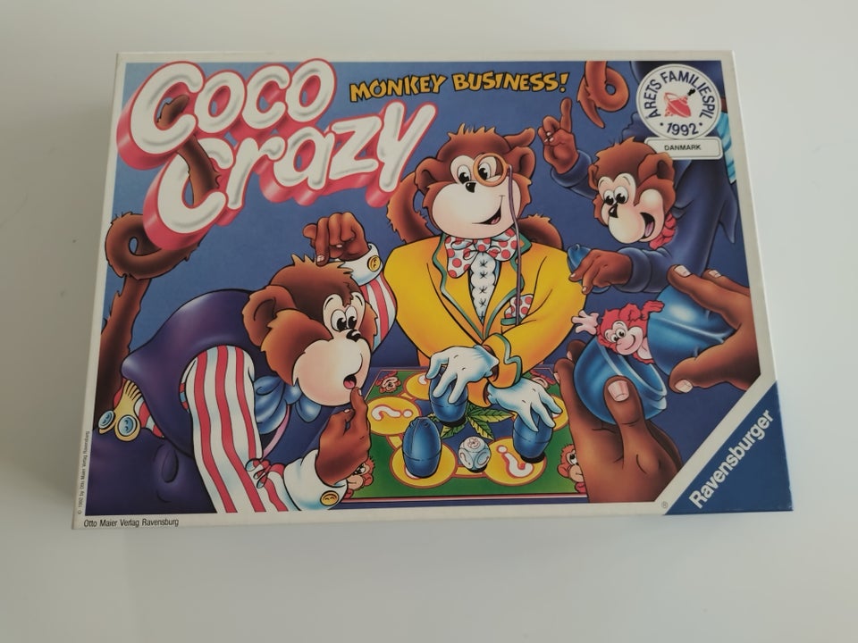 Coco Crazy familiespil brætspil