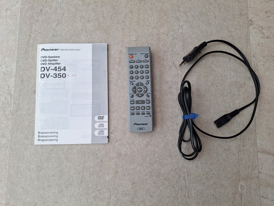 Dvd-afspiller, Pioneer, DV 350 S