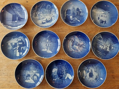 Porcelæn Platter jul Bing og