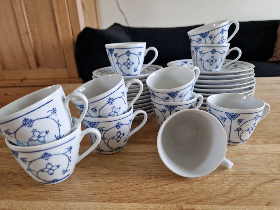 Porcelæn, kaffestel, Jæger