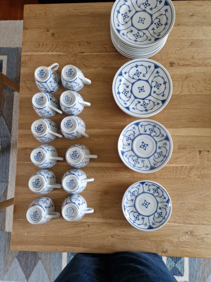 Porcelæn, kaffestel, Jæger