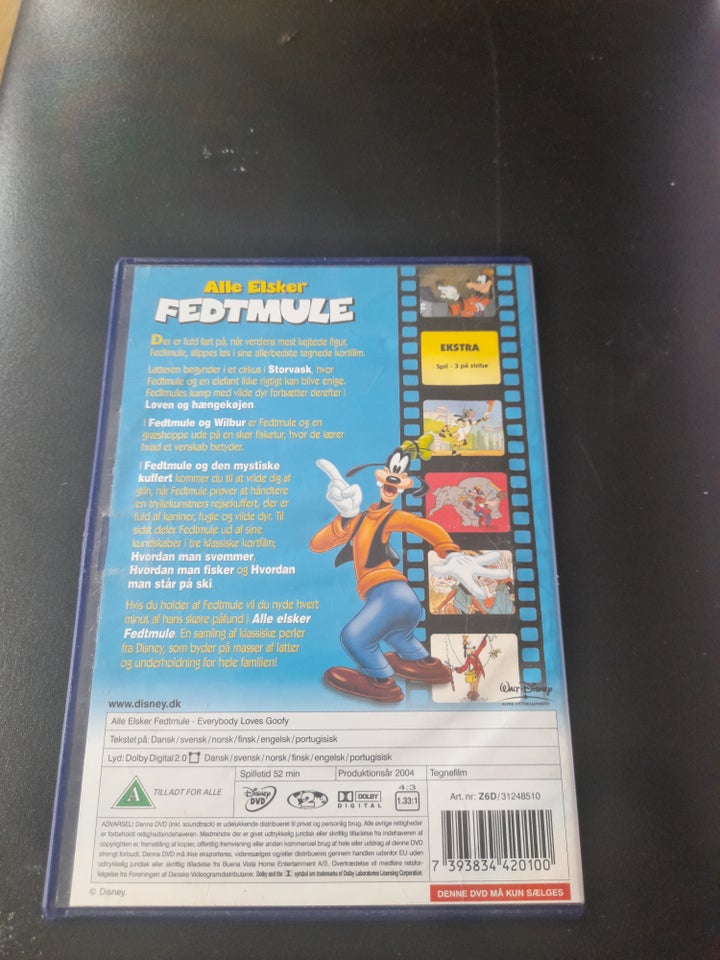 Alle elsker FEDTMULE, DVD,