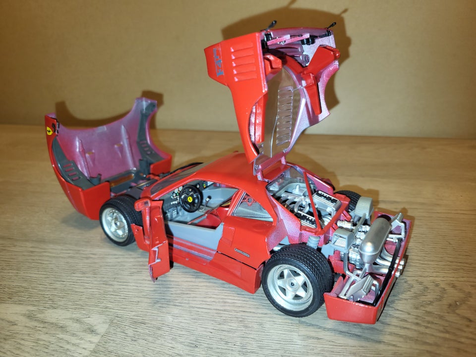 Modelbil, Ferrari F40 1990, skala