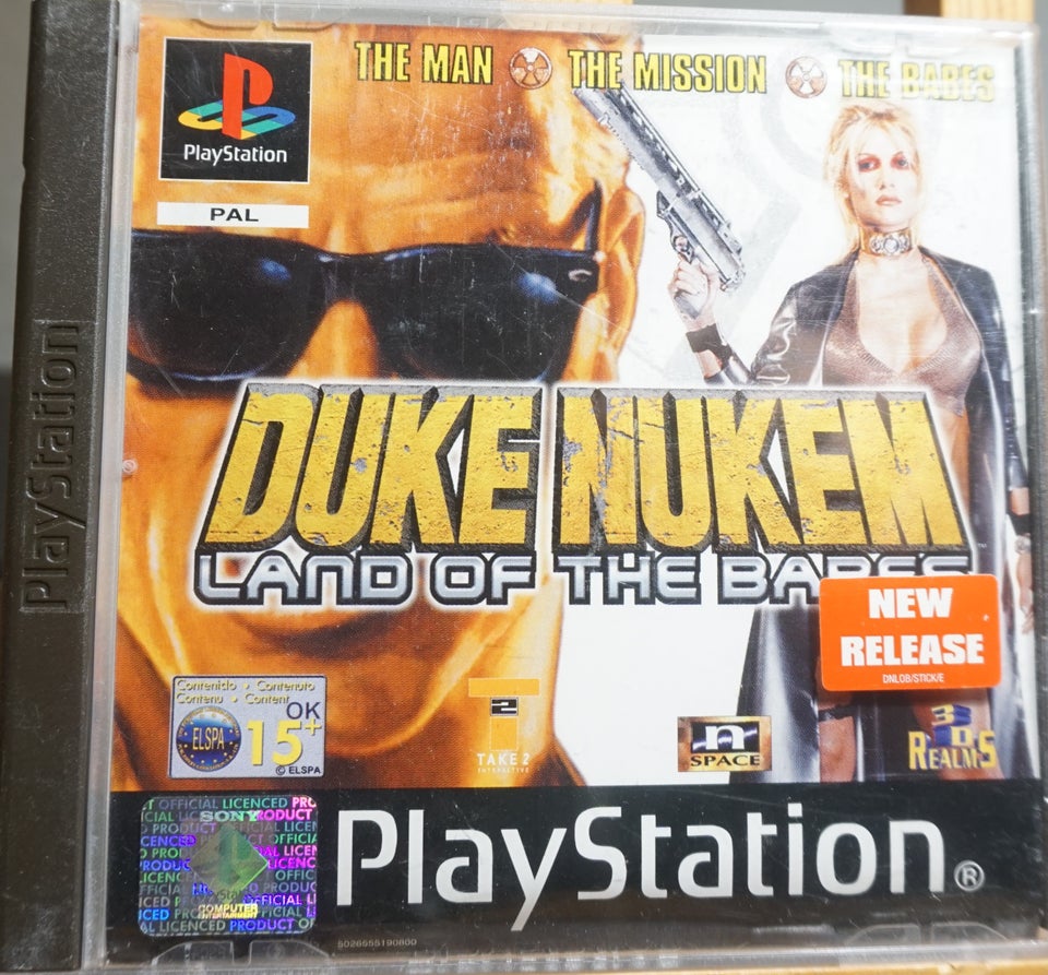 Duke Nukem Land of Babes PS