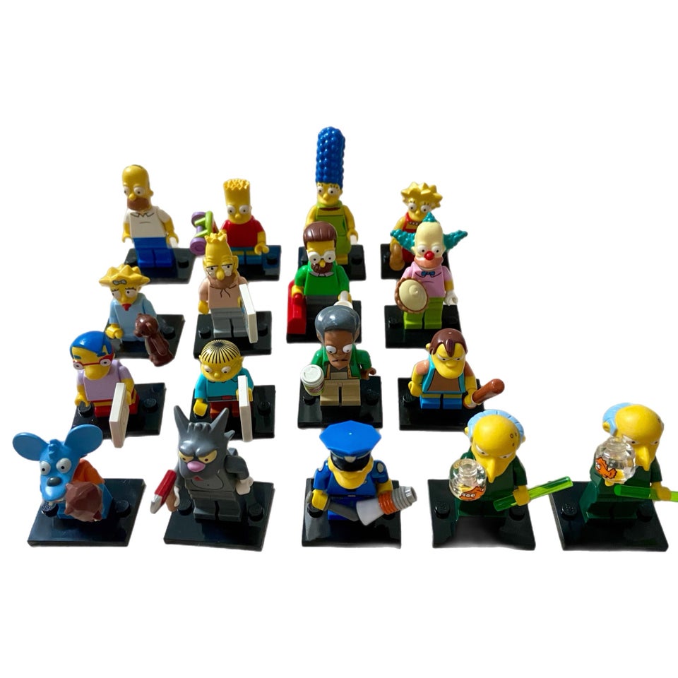 Lego Minifigures, The Simpsons