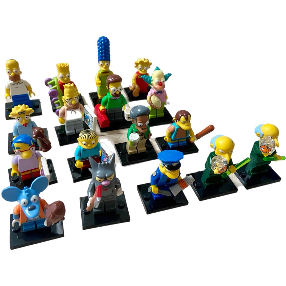 Lego Minifigures, The Simpsons