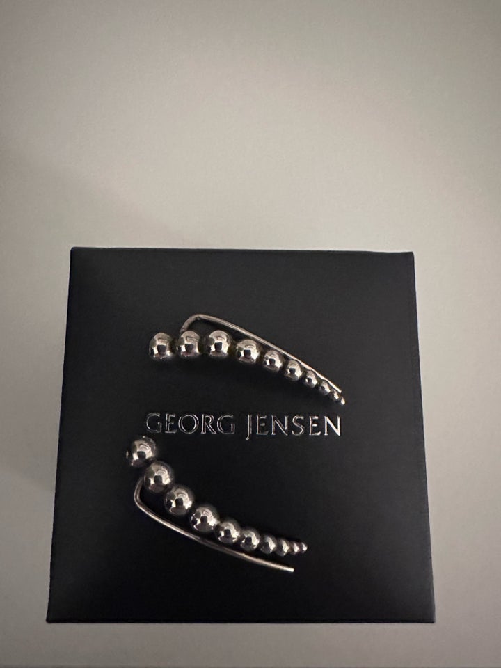 Øreringe, sølv, Georg Jensen