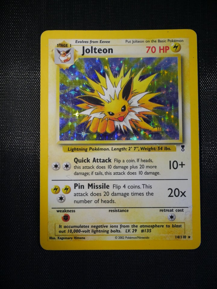 Samlekort, Pokémon: Jolteon