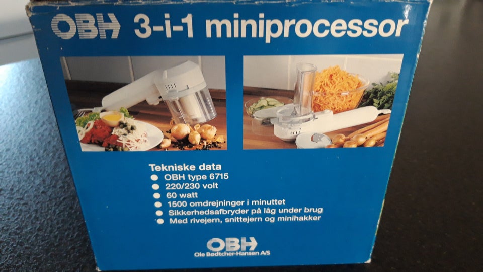 3 i 1 miniprocessor OBH