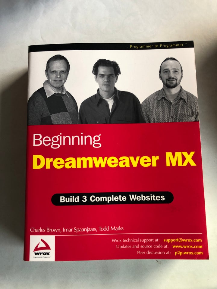 Beginning Dreamweaver MX, Brown,