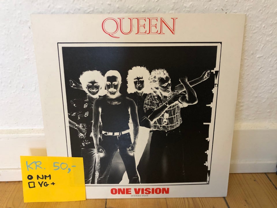 Maxi-single 12", Queen, One vision